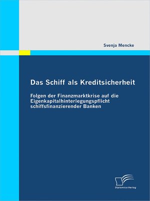 cover image of Das Schiff als Kreditsicherheit